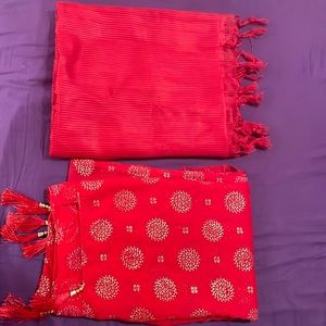 Lot of beautiful red dupatta-2